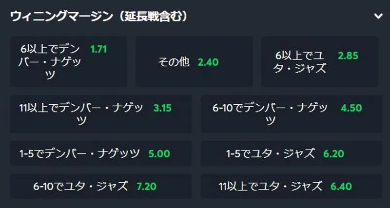 ウィニングマージン